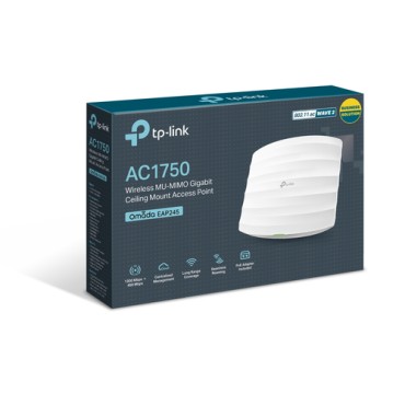 TP-Link EAP245 wireless access point 1300 Mbit/s White Power over Ethernet (PoE)