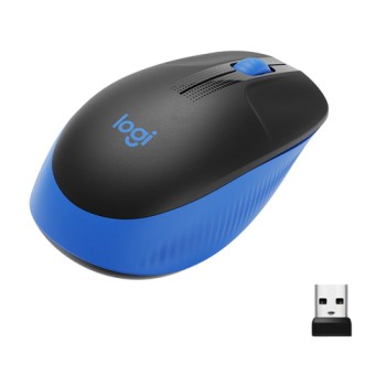 LOGITECH MOUSE WIRELESS M190 BLUE (910-005907)