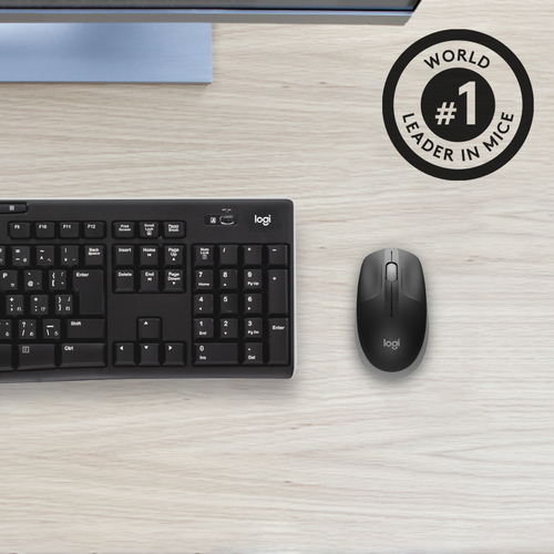 LOGITECH MOUSE WIRELESS M190 GREY (910-005906) LOGITECH MOUSE WIRELESS M190 GREY (910-005906)