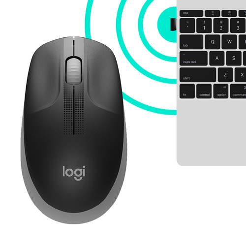 LOGITECH MOUSE WIRELESS M190 GREY (910-005906) LOGITECH MOUSE WIRELESS M190 GREY (910-005906)