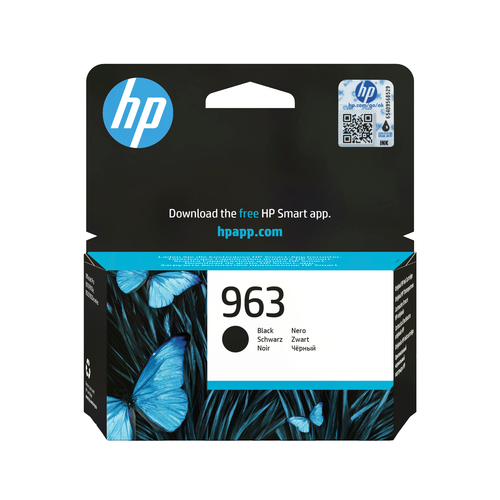 HP 963 Black Original Ink Cartridge HP 963 Black Original Ink Cartridge