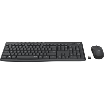 LOGITECH Keyboard+Mouse Set Wireless MK295 UK Silent   (920-009799)
