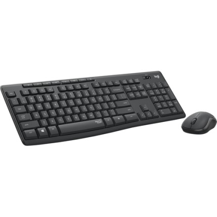 LOGITECH Keyboard+Mouse Set Wireless MK295 UK Silent   (920-009799)