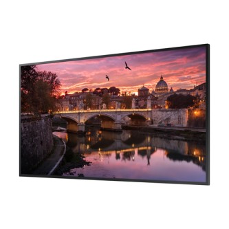 Samsung QB43R Digital signage flat panel 109.2 cm (43\") LED Wi-Fi 350 cd/m² 4K Ultra HD Black Built-in processor Tizen 4.0 16/7 Samsung QB43R Digital signage flat panel 109.2 cm (43\") LED Wi-Fi 350 cd/m² 4K Ultra HD Black Built-in processor Tizen 4.0 16/7