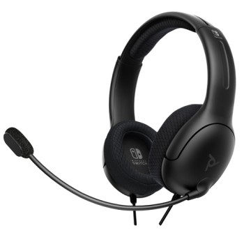 PDP - Wired Gaming Headset for Nintendo Switch Grey LvL40