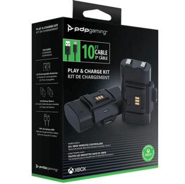 PDP - Play N Charge Kit for Xbox Series S|X