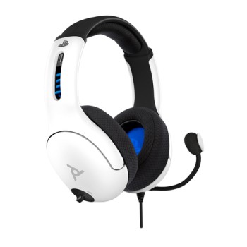 PDP - Wired Gaming Headset for Playstation White LvL50