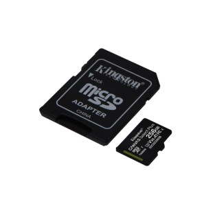 Kingston Technology Canvas Select 256GB micSDXC Plus 100R A1 C10 Card + ADP
