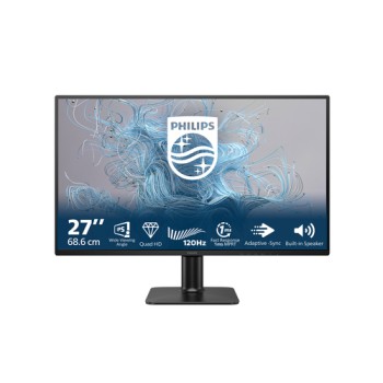 Philips 2000 series 27E2N2500/00 computer monitor 68.6 cm (27\") 2560 x 1440 pixels Quad HD LCD Black