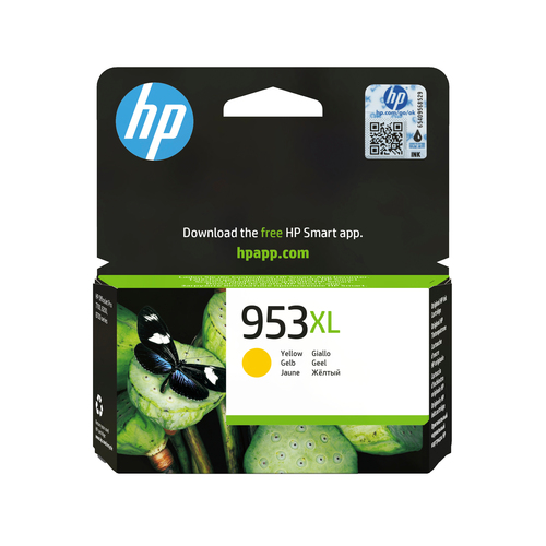 HP 953XL High Yield Yellow Original Ink Cartridge HP 953XL High Yield Yellow Original Ink Cartridge