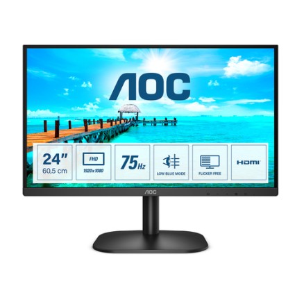 AOC MONITOR 23.8" FULL HD VGA/HDMI (24B2XHM2) AOC MONITOR 23.8" FULL HD VGA/HDMI (24B2XHM2)