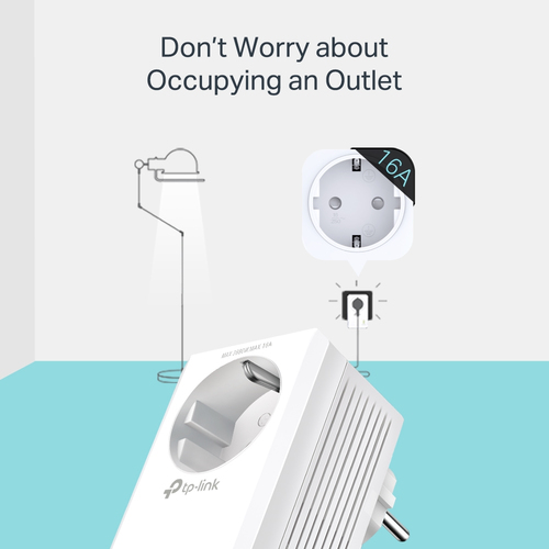 TP-Link TL-WPA7617 KIT PowerLine network adapter 1200 Mbit/s Ethernet LAN Wi-Fi White 2 pc(s) TP-Link TL-WPA7617 KIT PowerLine network adapter 1200 Mbit/s Ethernet LAN Wi-Fi White 2 pc(s)