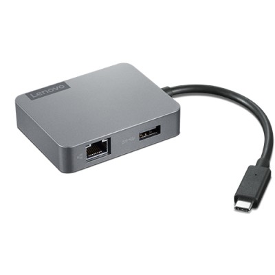 LENOVO ADAPTER USB-C TRAVEL HUB GEN 2, USB 3.1 TYPE-A, 1 x HDMI, 1 x VGA, GIGABIT LAN