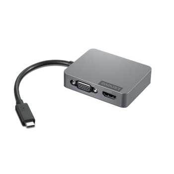LENOVO ADAPTER USB-C TRAVEL HUB GEN 2, USB 3.1 TYPE-A, 1 x HDMI, 1 x VGA, GIGABIT LAN