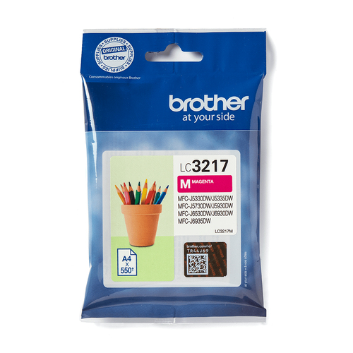 Brother LC3217M ink cartridge 1 pc(s) Original Magenta Brother LC3217M ink cartridge 1 pc(s) Original Magenta