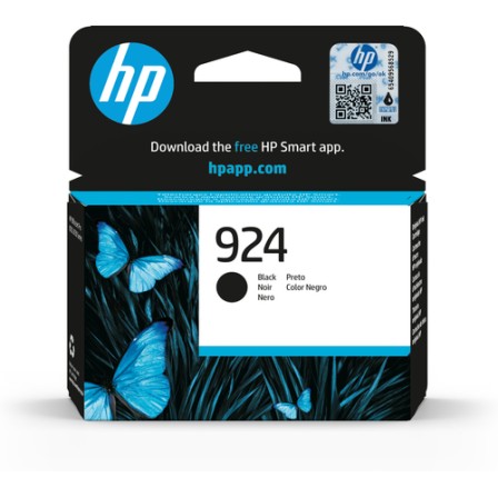 HP 924 Black Original Ink Cartridge HP 924 Black Original Ink Cartridge