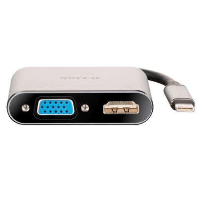 D-Link DUB-V210 USB graphics adapter 3840 x 2160 pixels Grey