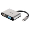 D-Link DUB-V210 USB graphics adapter 3840 x 2160 pixels Grey