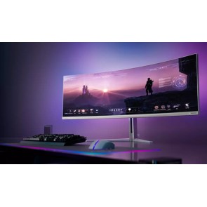 Philips Evnia 8000 49M2C8900L/00 computer monitor 124.2 cm (48.9\") 5120 x 1440 pixels Dual QHD QD-OLED White Philips Evnia 8000 49M2C8900L/00 computer monitor 124.2 cm (48.9\") 5120 x 1440 pixels Dual QHD QD-OLED White