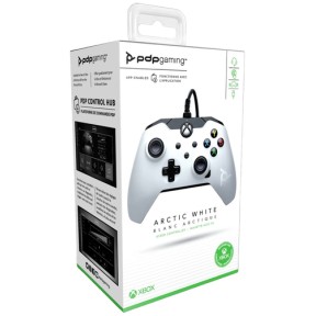 PDP - Wired Controller for Xbox Series X/S and PC White