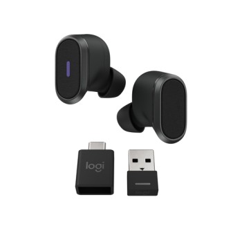Headset Logitech Zone True Wireless Kopfh?rer mit Mikrofon aktive Rauschunterdr?ckung - 985-001082