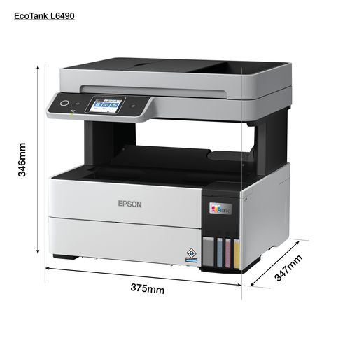 Epson EcoTank L6490 Inkjet A4 4800 x 1200 DPI 37 ppm Wi-Fi Epson EcoTank L6490 Inkjet A4 4800 x 1200 DPI 37 ppm Wi-Fi
