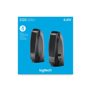 LOGITECH SPEAKER S120 BLACK (980-000010)