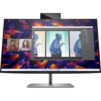 HP MONITOR 23.8'', Z24m G3 CONFERENCING BUSINESS, IPS LED, QHD 2560 X 1440, 5MS, 400 NITS, SPEAKERS, CAMERA 5MP, HEIGHT ADJUSTABLE, PIVOT, SWIVEL, TILT, HDMI, DISPLAY PORT, USB-C, LAN, 3YW, BLACK