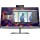 HP MONITOR 23.8'', Z24m G3 CONFERENCING BUSINESS, IPS LED, QHD 2560 X 1440, 5MS, 400 NITS, SPEAKERS, CAMERA 5MP, HEIGHT ADJUSTABLE, PIVOT, SWIVEL, TILT, HDMI, DISPLAY PORT, USB-C, LAN, 3YW, BLACK
