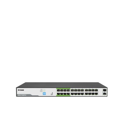 D-Link DGS-F1026P-E network switch Unmanaged L2 Gigabit Ethernet (10/100/1000) Power over Ethernet (PoE) Grey