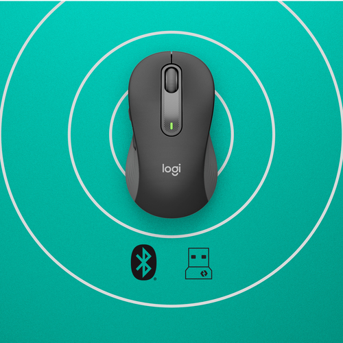 LOGITECH BLUETOOTH LARGE MOUSE SIGNATURE M650 BLACK (910-006236) LOGITECH BLUETOOTH LARGE MOUSE SIGNATURE M650 BLACK (910-006236)