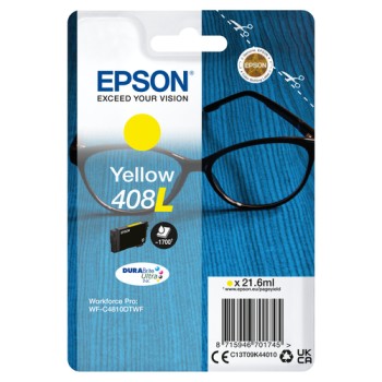 Epson 408L Spectacles DURABrite Ultra Single Yellow Ink