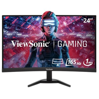 Viewsonic VX Series VX2418C computer monitor 61 cm (24\") 1920 x 1080 pixels LCD Black Viewsonic VX Series VX2418C computer monitor 61 cm (24\") 1920 x 1080 pixels LCD Black