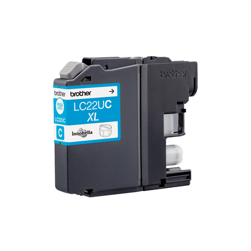Brother LC22UC ink cartridge 1 pc(s) Original High (XL) Yield Cyan Brother LC22UC ink cartridge 1 pc(s) Original High (XL) Yield Cyan