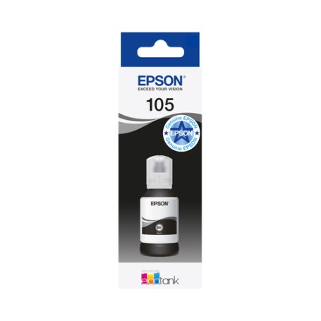 Epson 105 EcoTank Pigment Black ink bottle Epson 105 EcoTank Pigment Black ink bottle