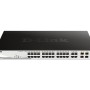 D-Link 28-Port Gigabit PoE Smart Managed Switch including 4 Combo Ports
