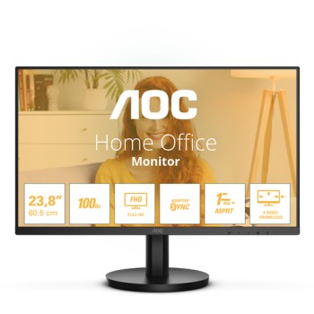 AOC 24B3HMA2 computer monitor 60.5 cm (23.8\") 1920 x 1080 pixels Full HD LED Black