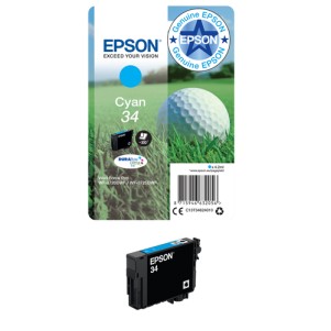 Epson Golf ball 34 DURABrite Ultra Single Cyan Ink