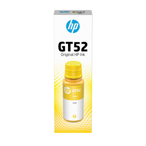HP GT52 Yellow Original Ink Bottle HP GT52 Yellow Original Ink Bottle