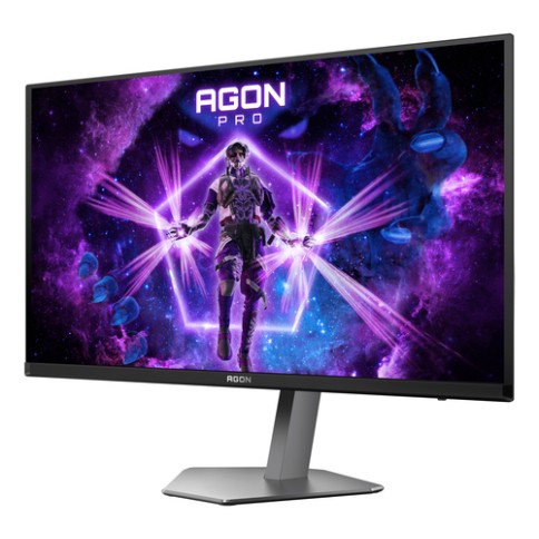 AOC AGON PRO AG276QZD2 computer monitor 67.3 cm (26.5\") 2560 x 1440 pixels Quad HD QD-OLED Black, Grey