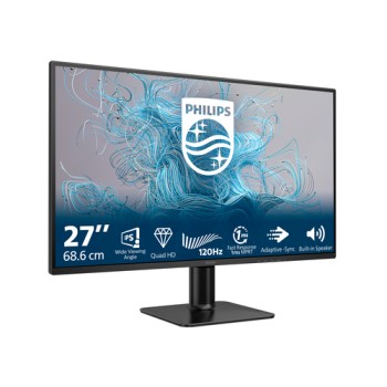 Philips 2000 series 27E2N2500/00 computer monitor 68.6 cm (27\") 2560 x 1440 pixels Quad HD LCD Black