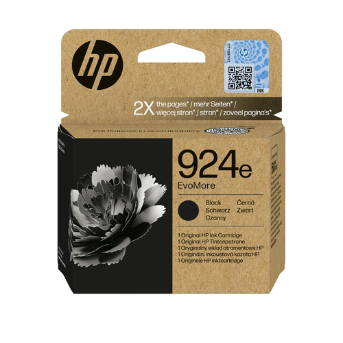 HP 924e EvoMore Black Original Ink Cartridge HP 924e EvoMore Black Original Ink Cartridge