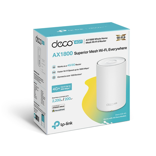 TP-Link 4G+ AX1800 Whole Home Mesh WiFi 6 Gateway TP-Link 4G+ AX1800 Whole Home Mesh WiFi 6 Gateway