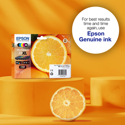 Epson Oranges Singlepack Yellow 33XL Claria Premium Ink