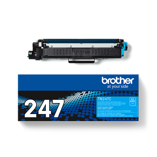 Brother TN-247C toner cartridge 1 pc(s) Original Cyan Brother TN-247C toner cartridge 1 pc(s) Original Cyan