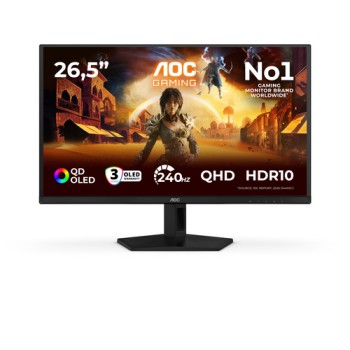 AOC G4 Q27G41ZDF computer monitor 67.3 cm (26.5\") 2560 x 1440 pixels Quad HD QD-OLED Black, Red