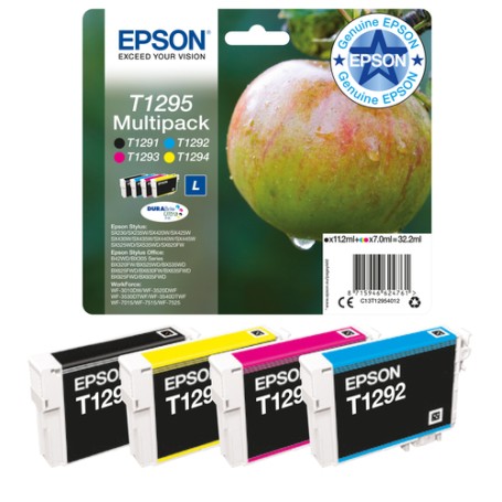 Epson Apple Multipack 4-colours T1295 DURABrite Ultra Ink