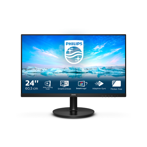 PHILIPS MULTIMEDIA MONITOR 23.8'', CLASS E, WLED FHD HDMI/DP/VGA 1920 X 1080 PHILIPS MULTIMEDIA MONITOR 23.8'', CLASS E, WLED FHD HDMI/DP/VGA 1920 X 1080