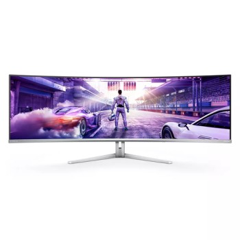 Philips Evnia 8000 49M2C8900L/00 computer monitor 124.2 cm (48.9\") 5120 x 1440 pixels Dual QHD QD-OLED White