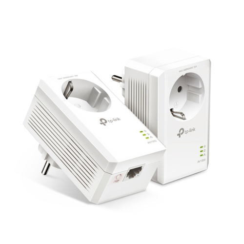 TP-Link AV1000 Gigabit Passthrough Powerline Starter Kit TP-Link AV1000 Gigabit Passthrough Powerline Starter Kit